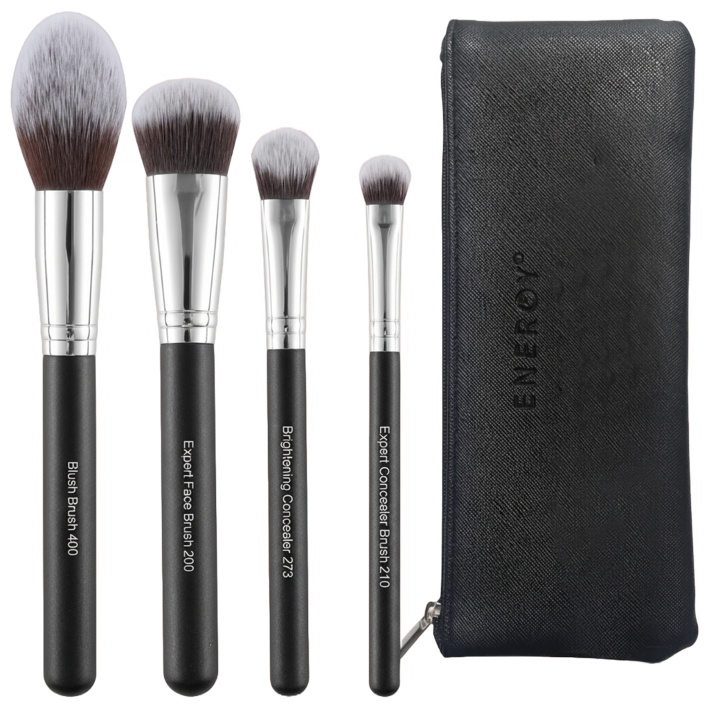 ENERGY 4-Piece Professional Makeup Brush Set